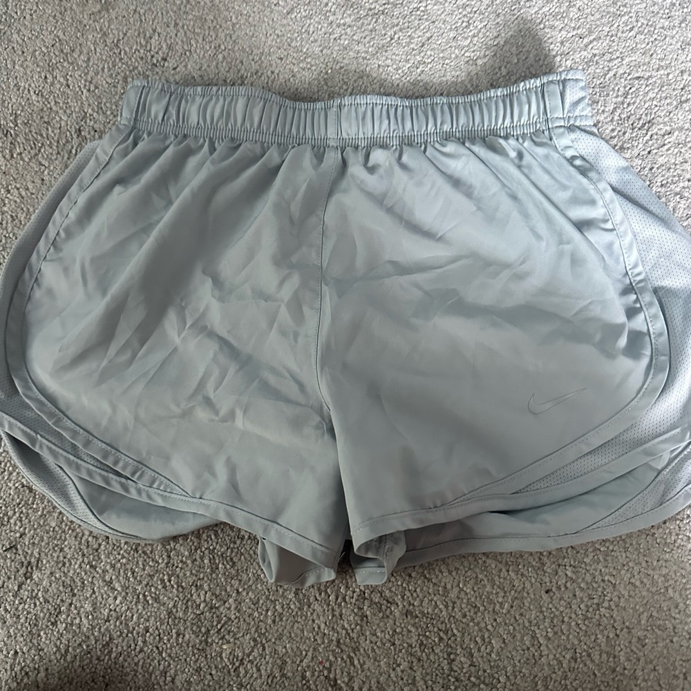 Nike Women's Light Gray Athletic Shorts
